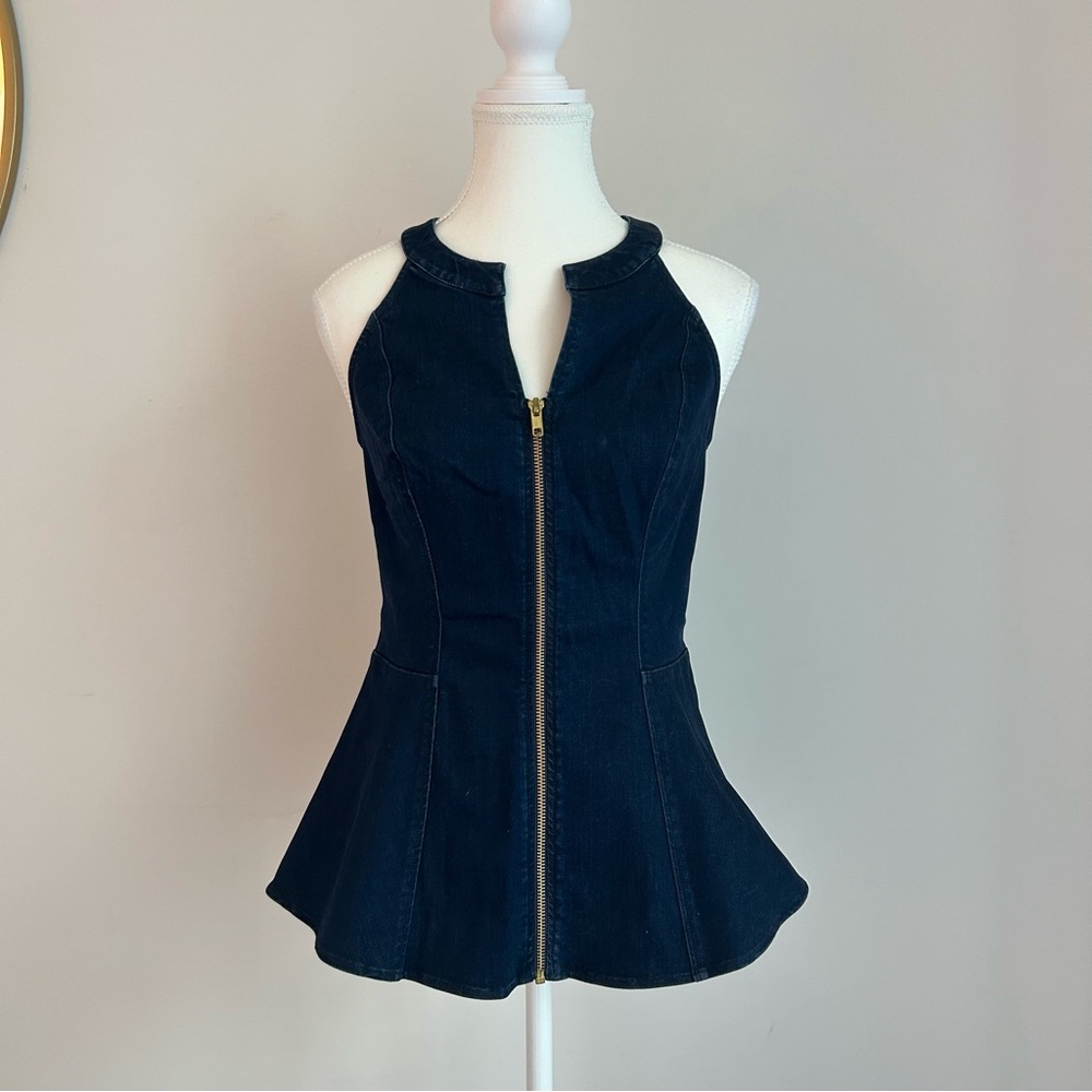 NWT Denim Guess Top